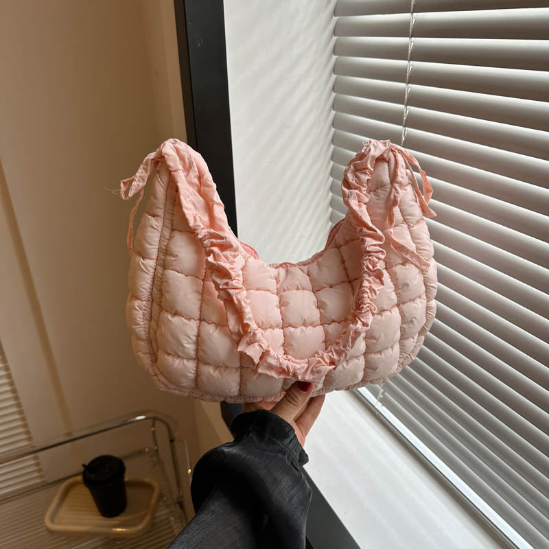 Quilted Pouch Handbag