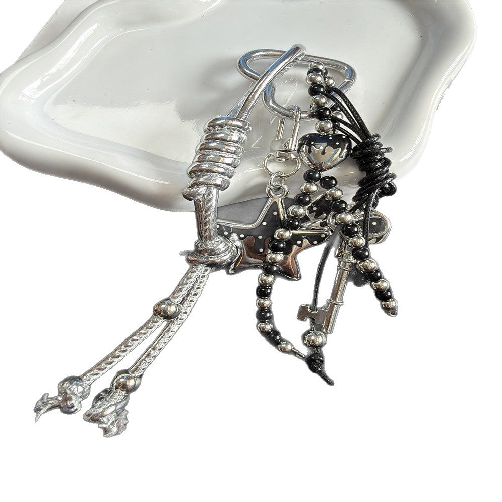 Unique Beaded Charm Keychain Holder Kalsten