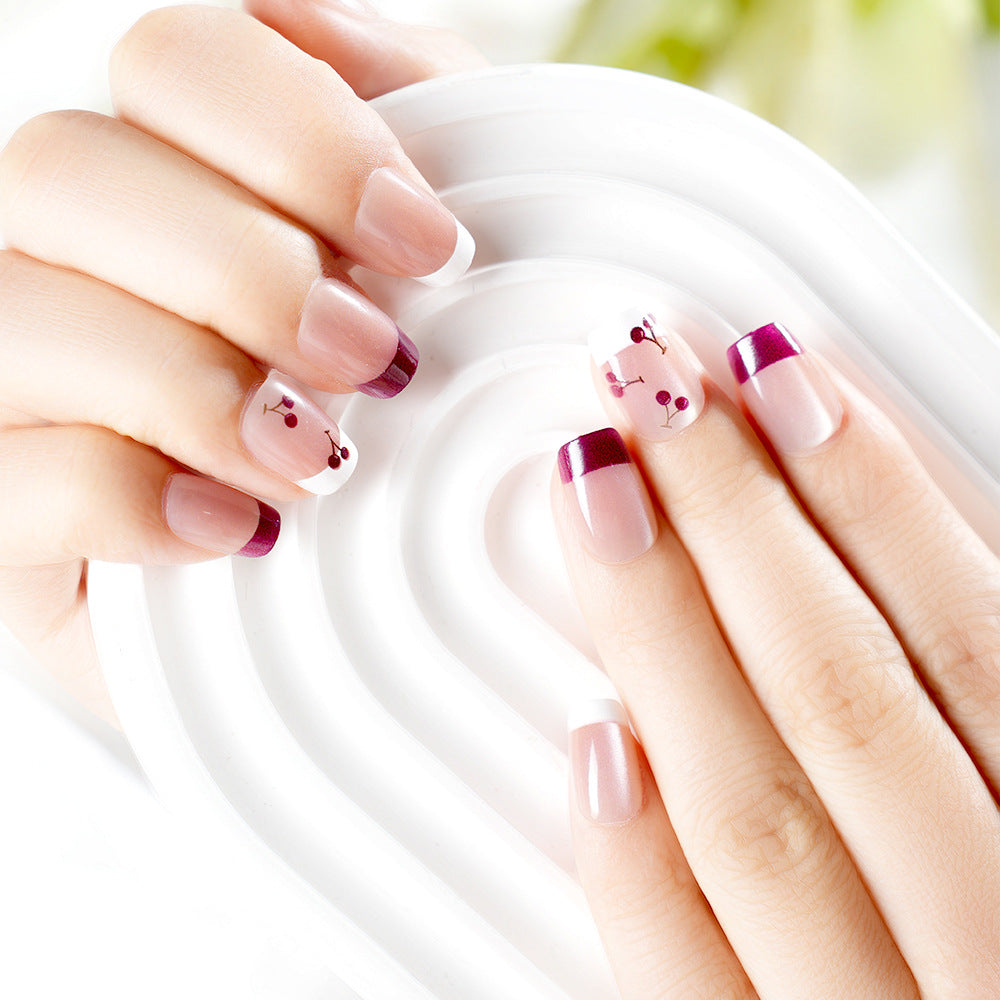 Artistic Cherry Blossom Design Press-On Nails Kalsten