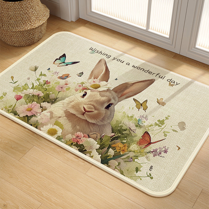 Charming Nature-Inspired Floor Mat