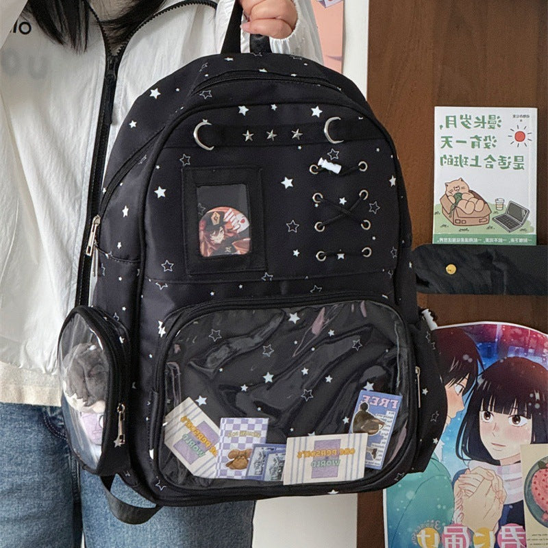 Decorative Character-Themed Backpack Kalsten
