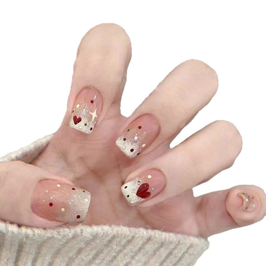 Artificial nails in elegant ombre style Kalsten