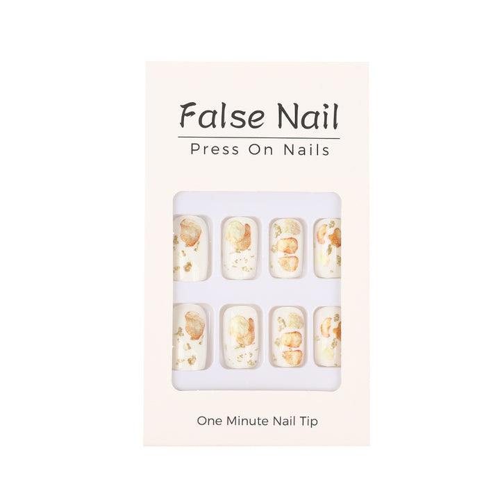 Creative artificial nails in natural vintage design Kalsten