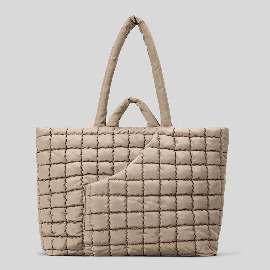 Quilted Padded Tote Bag