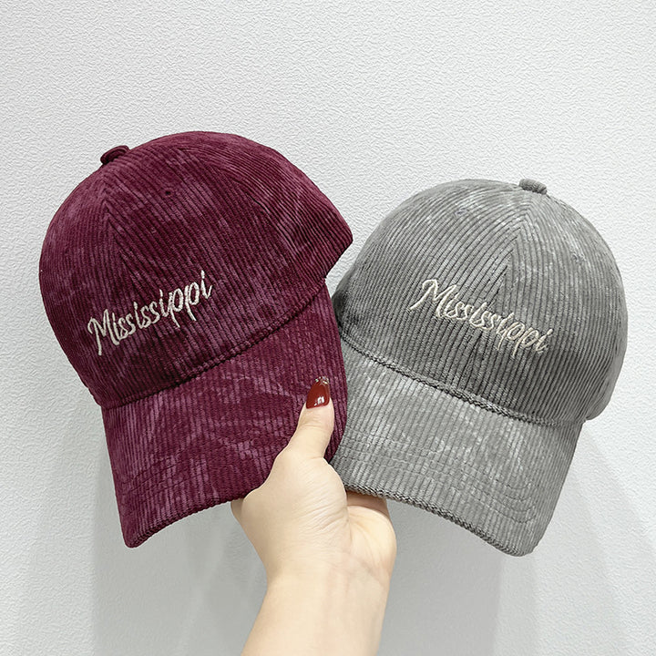 Women's Corduroy Visor Cap Kalsten