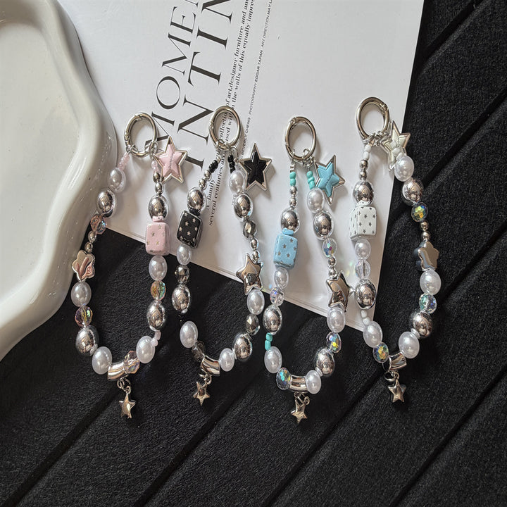 Creative Beaded Charm Keychain Kalsten