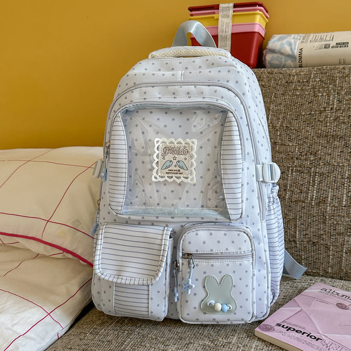 Playful Bunny Ear School Backpack Kalsten