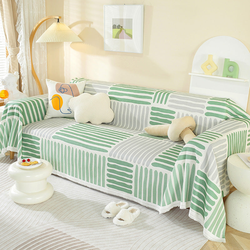 Cozy Contemporary Sofa Throw Blanket