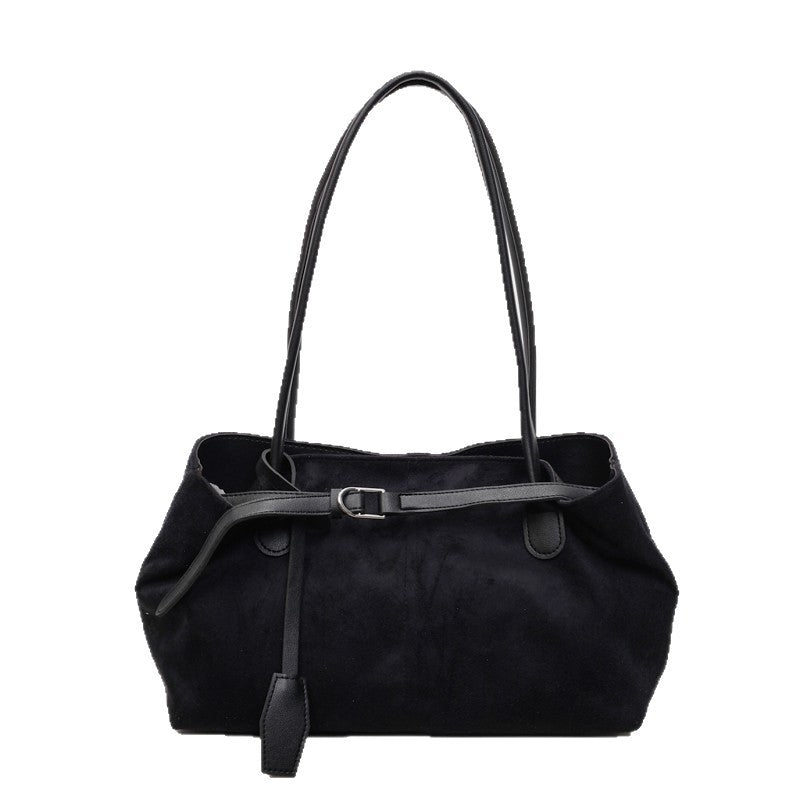 Luxe Suede Tote Bag Kalsten