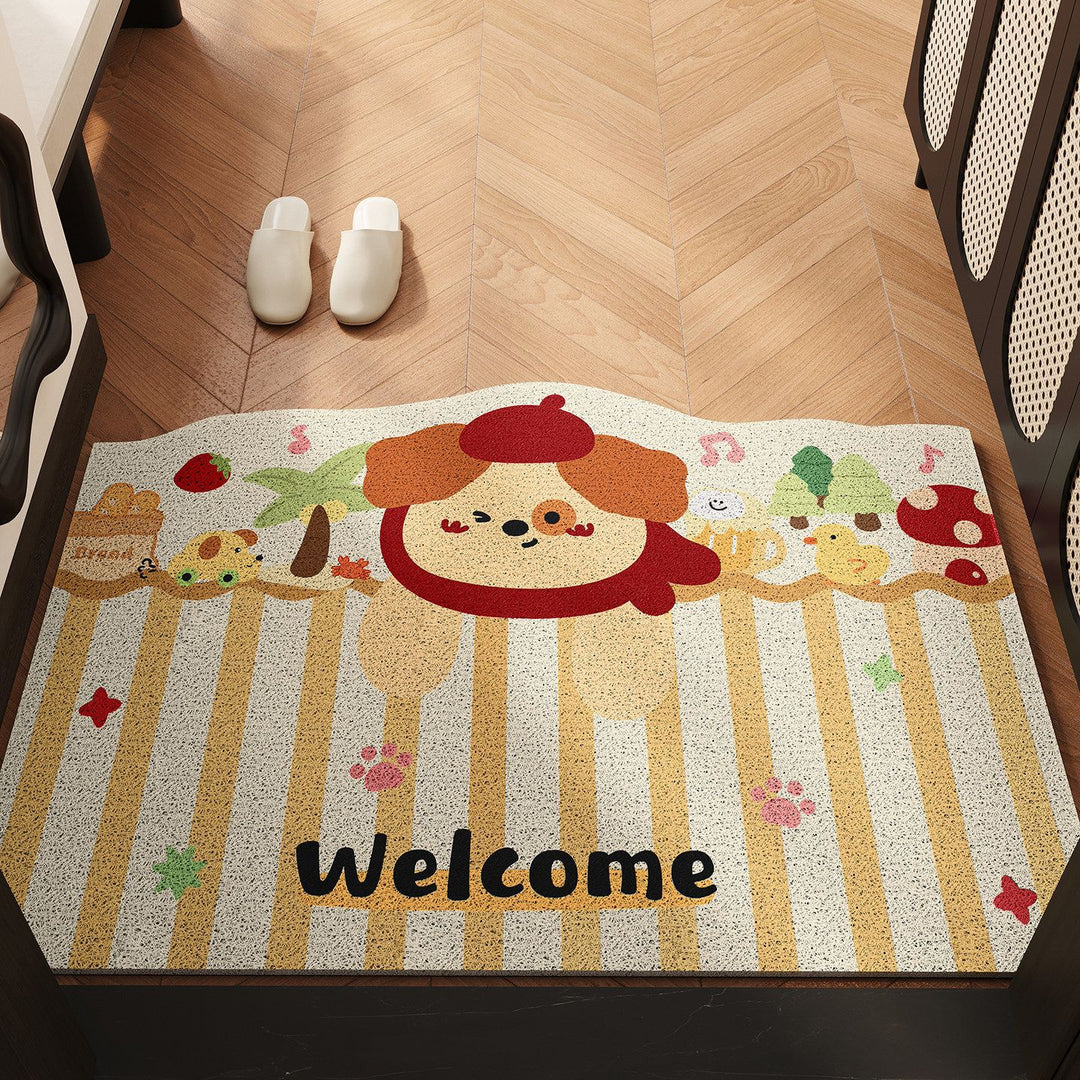 Cute Character Welcome Mat
