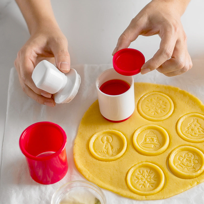 Funnier silicone cookie stamp with animal motifs Kalsten