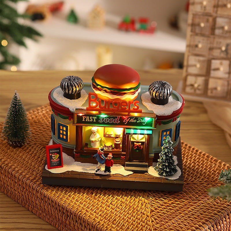 Nostalgic Ice Cream Parlor with LED Lighting Kalsten