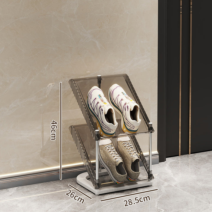 Shoe rack with transparent design Kalsten