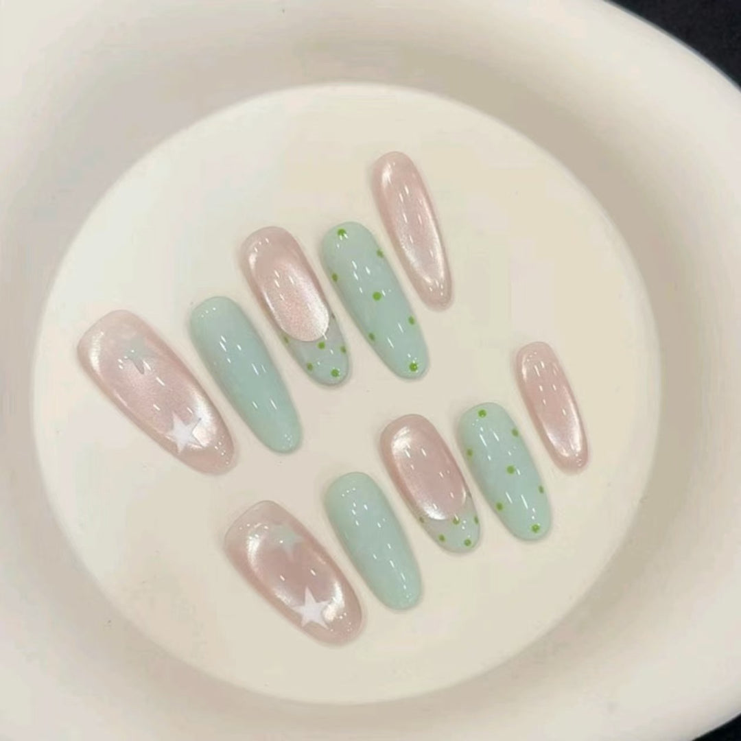 Artistic Press-On Nail Extensions Kalsten