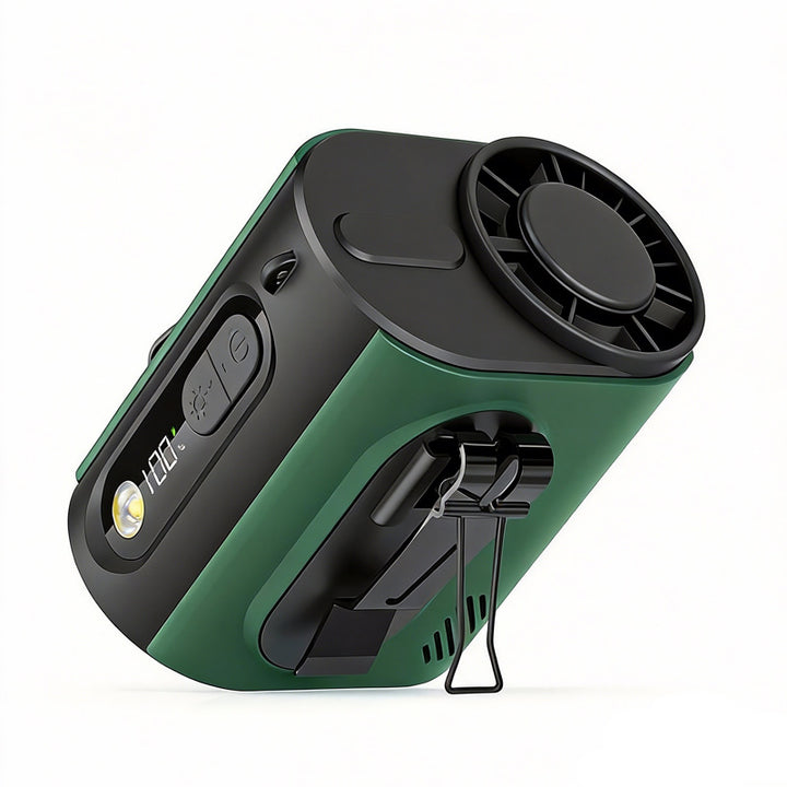 Ladies portable mini fan with LED lamp Kalsten