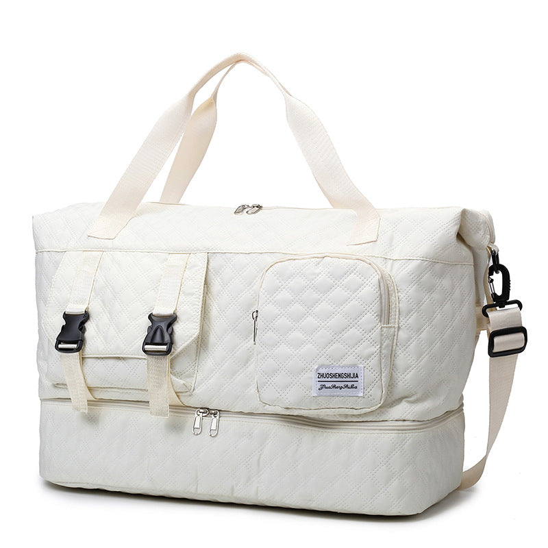 Premium Quilted Travel Tote