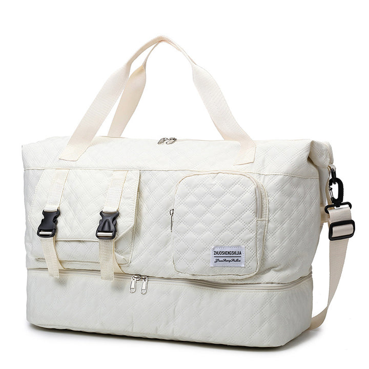 Premium Quilted Travel Tote