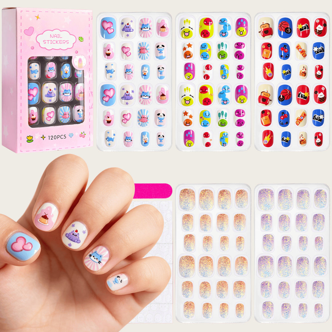 Creative Cartoon Nail Art Sticker Set Kalsten