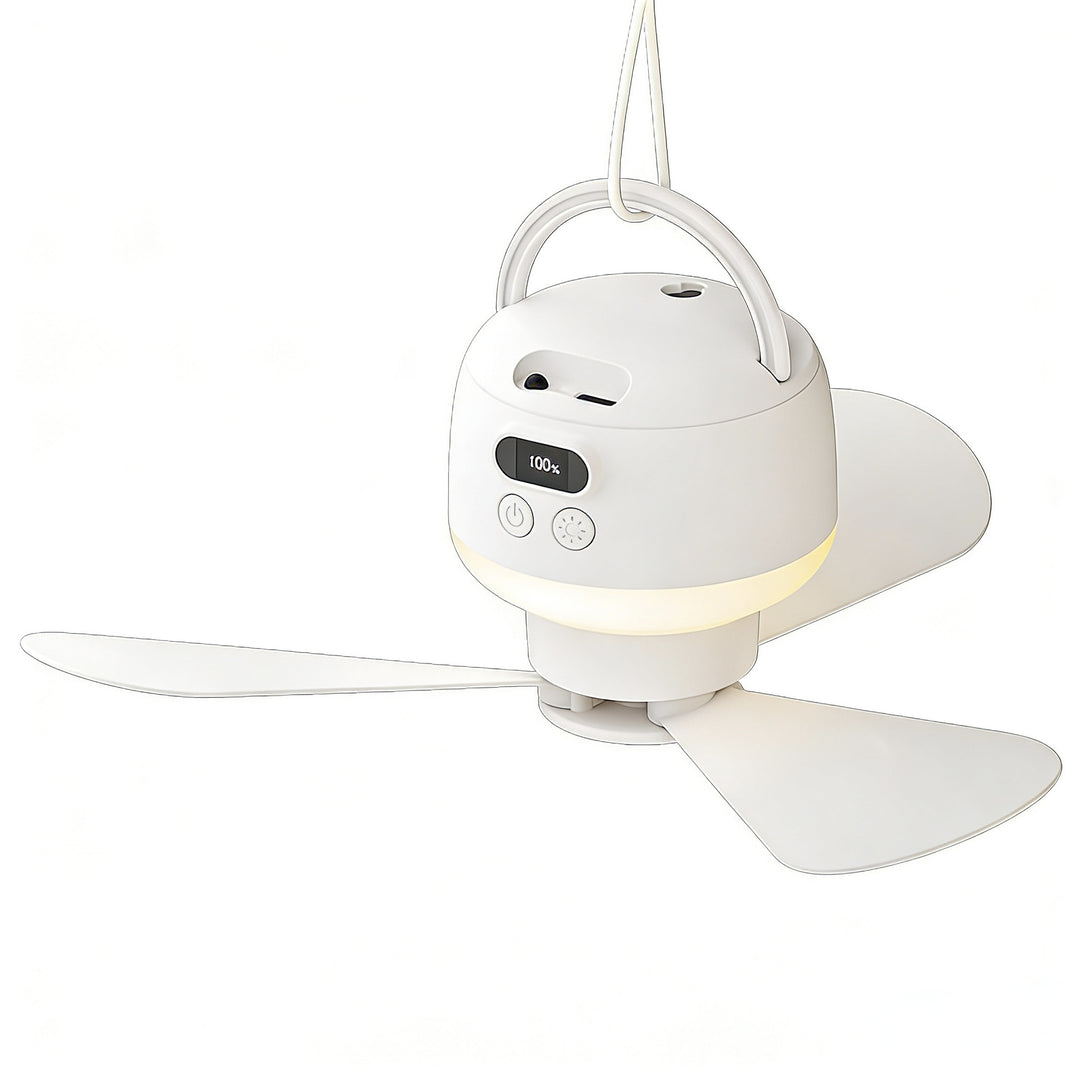 Unisex ceiling fan with integrated LED lighting Kalsten