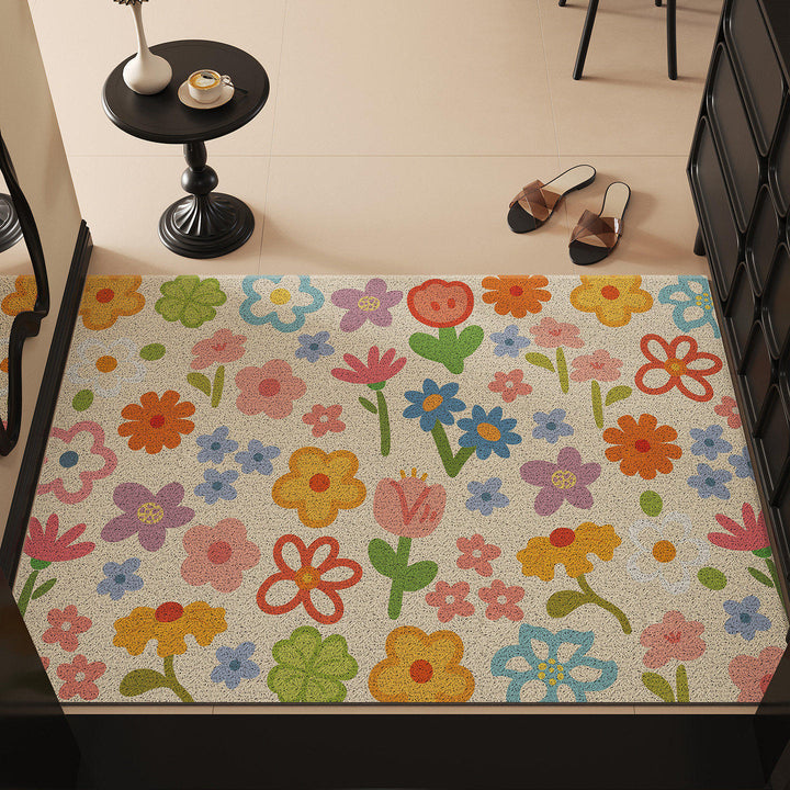 Playful Dog-Themed Area Mat
