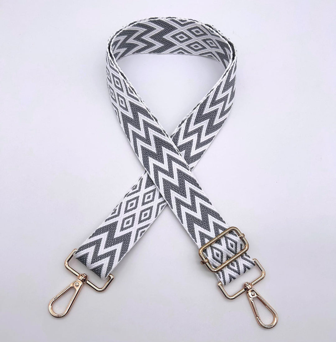 Adjustable Patterned Bag Strap Kalsten