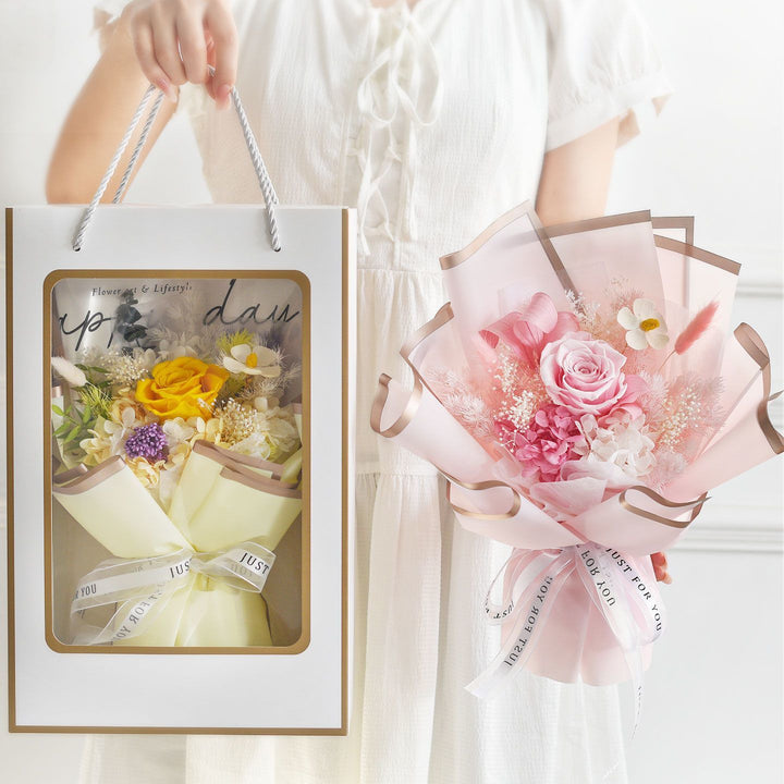 Elegant Faux Flower Bouquet