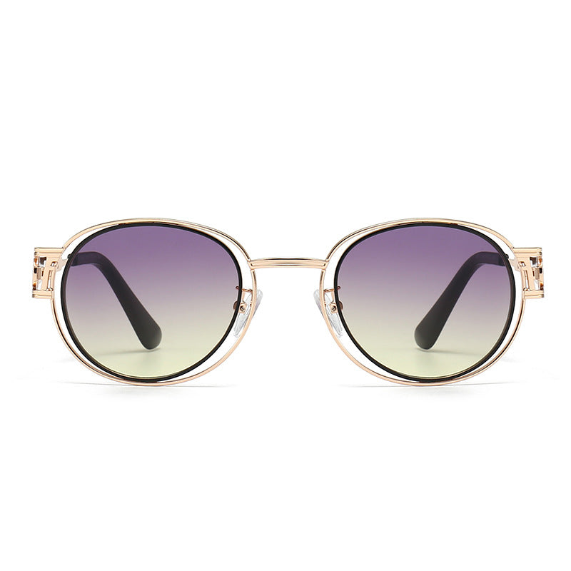 Women's sunglasses with fashionable metal frame and comfortable nose pads Kalsten