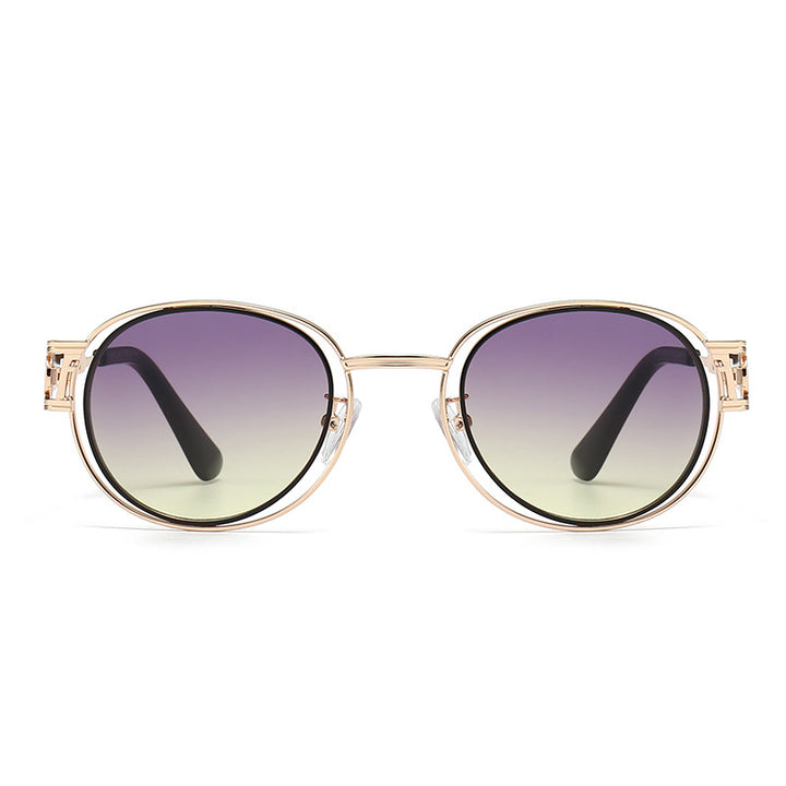 Women's sunglasses with fashionable metal frame and comfortable nose pads Kalsten
