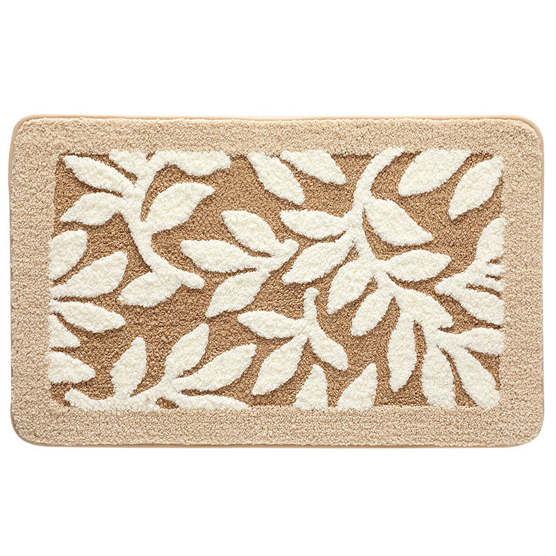 Unisex Textured Stone Pattern Bathroom Mat Kalsten