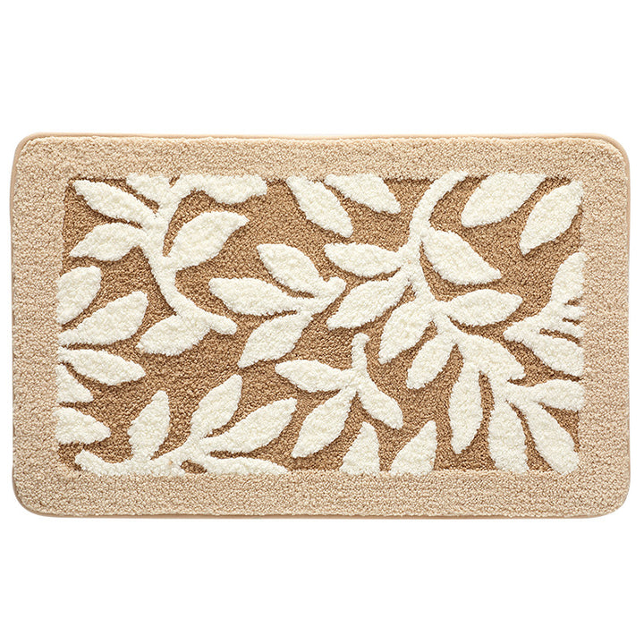 Unisex Textured Stone Pattern Bathroom Mat Kalsten