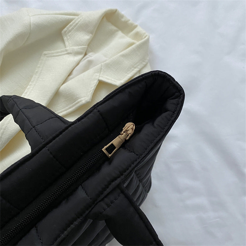 Quilted Padded Tote Bag
