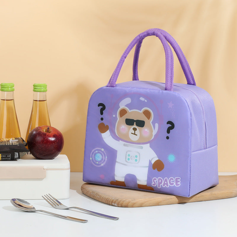 Playful Mermaid-Themed Lunch Bag