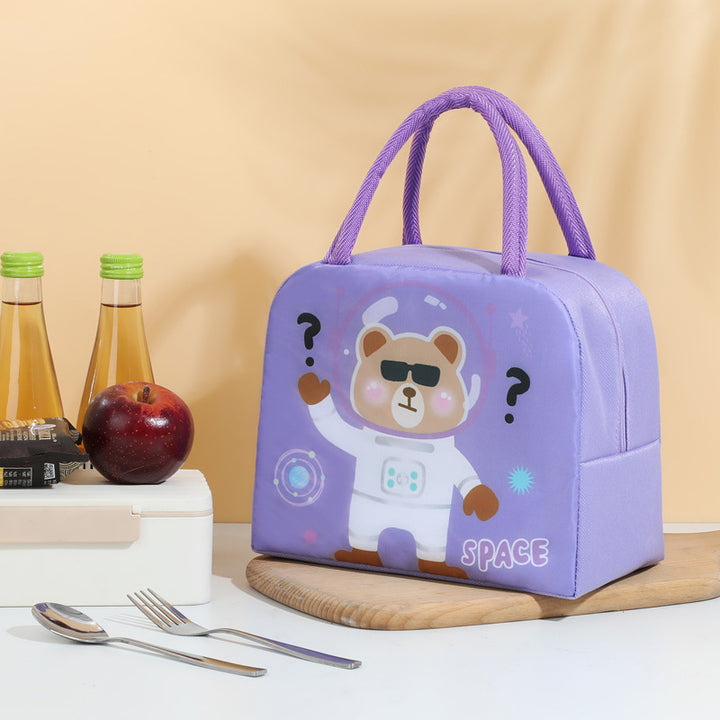 Playful Mermaid-Themed Lunch Bag