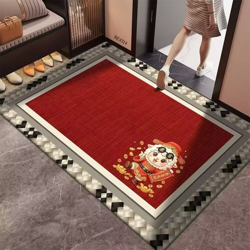 Cute Cartoon Animal Themed Area Rug
