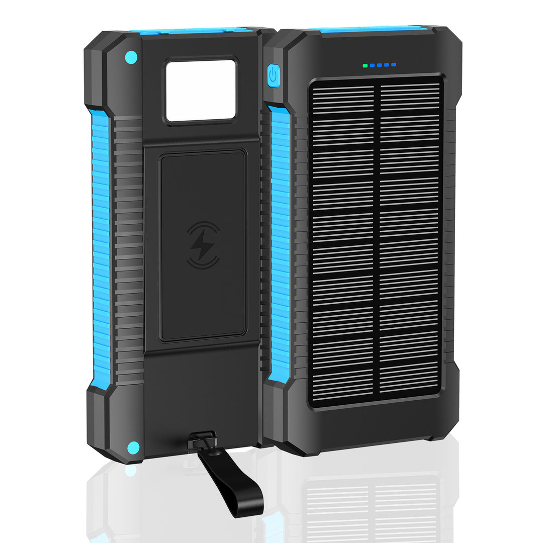 Solar Powerbank with Integrated LED Light and Compass Kalsten
