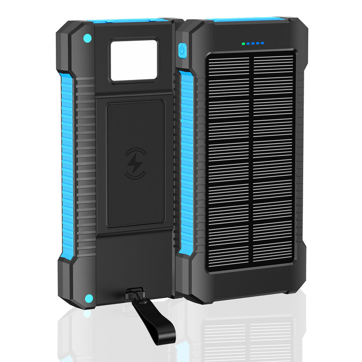 Solar Powerbank with Integrated LED Light and Compass Kalsten