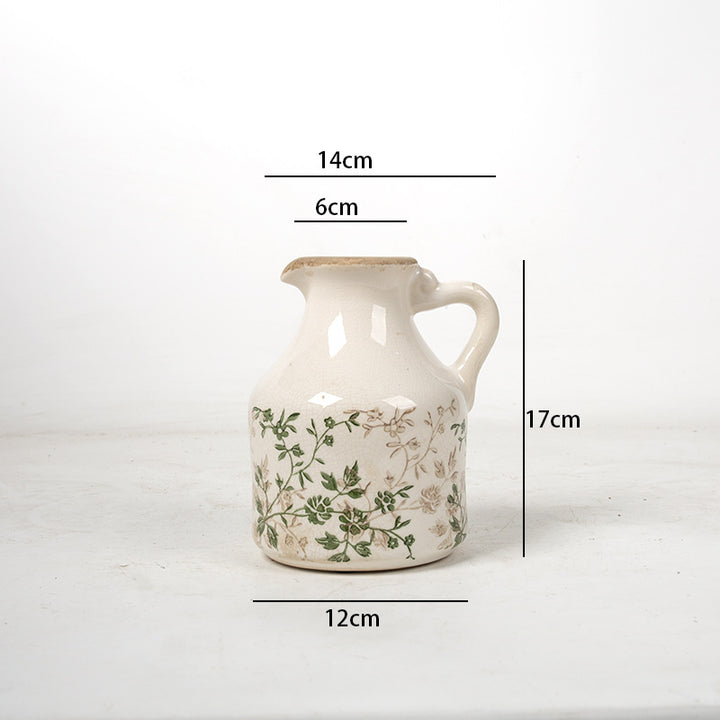 Floral Ceramic Jug Kalsten