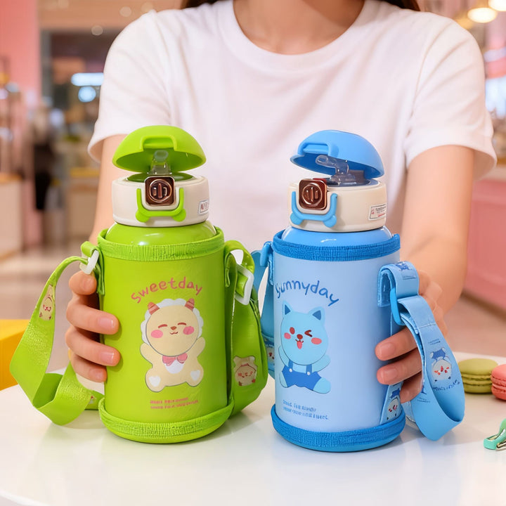 Creative water bottle with carrying strap Kalsten