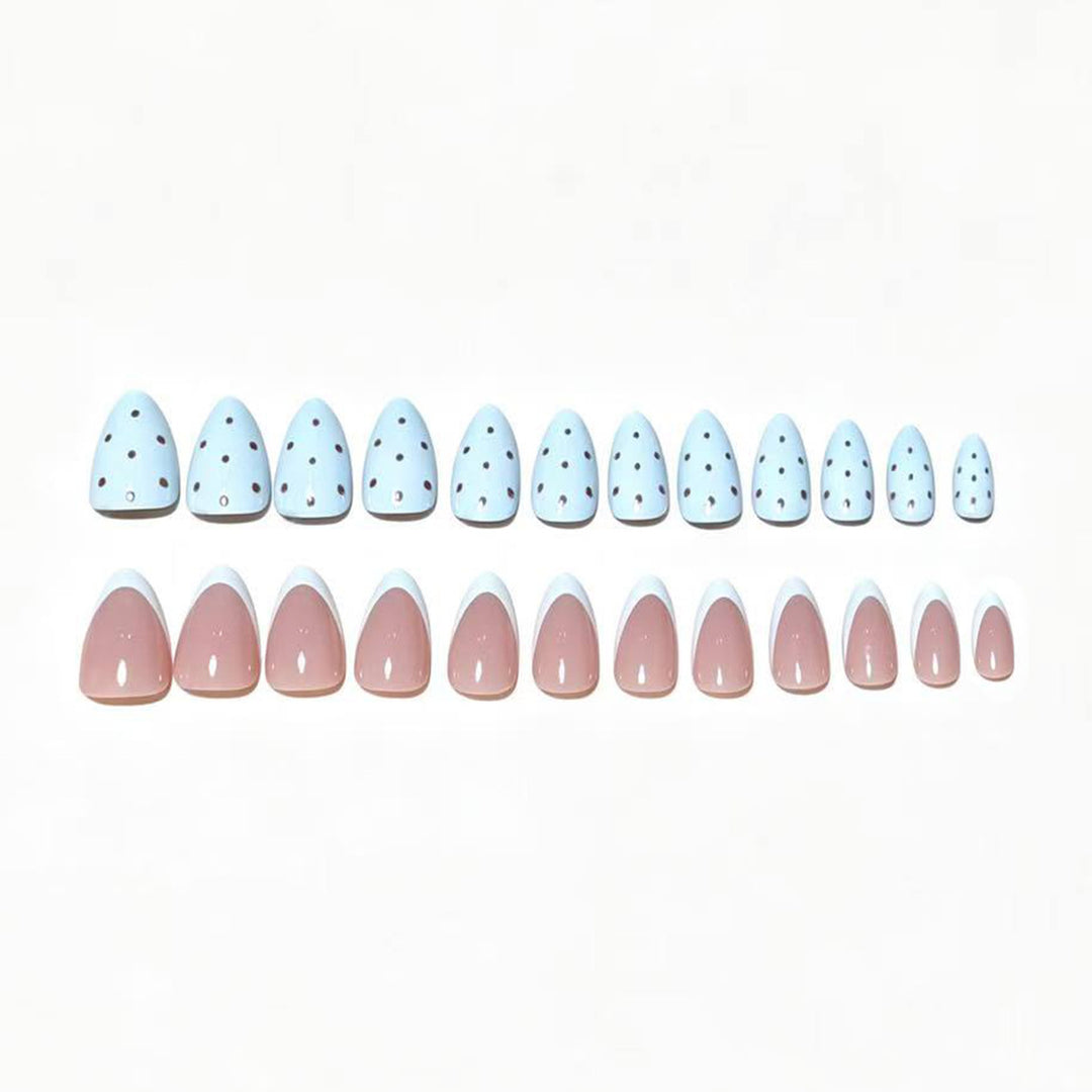 Creative Polka Dot Press-On Nail Tips Kalsten