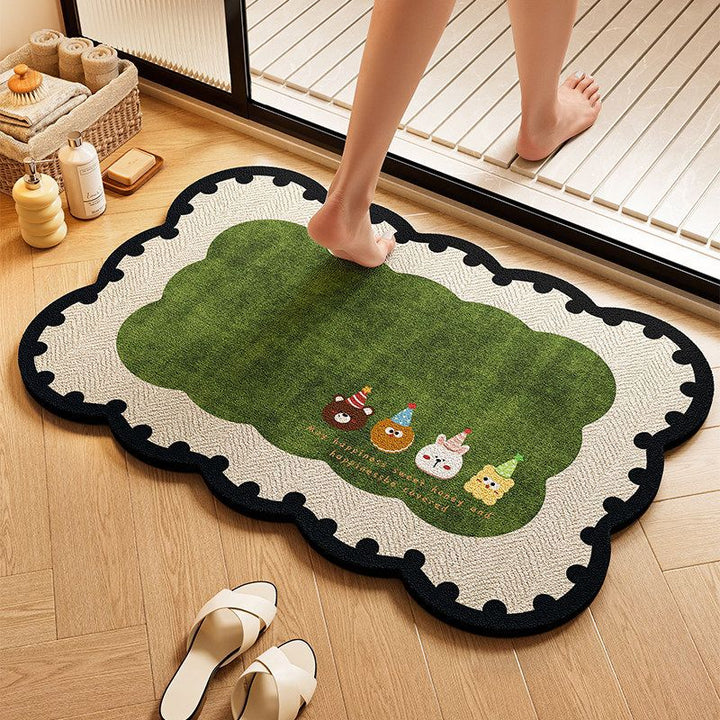 Decorative Cartoon Cloud-Shaped Area Rug