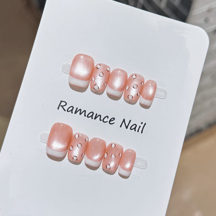 Elegant Press-On Nail Art Set Kalsten