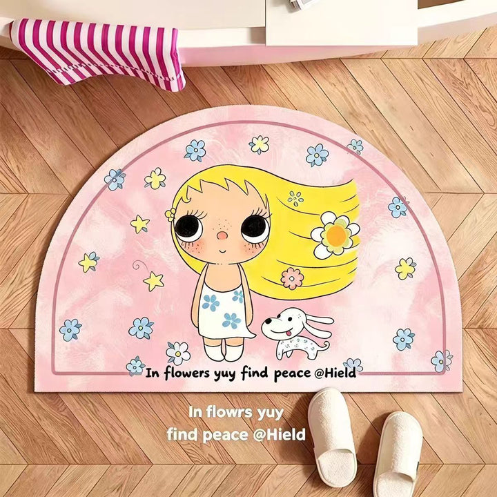 Cartoon Character Bath Mat