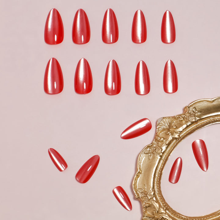 DIY Press-On Nail Set with Glossy Finish Kalsten