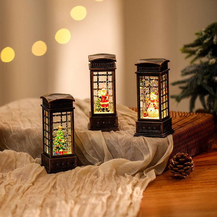 Nostalgic Christmas lantern with LED lighting Kalsten