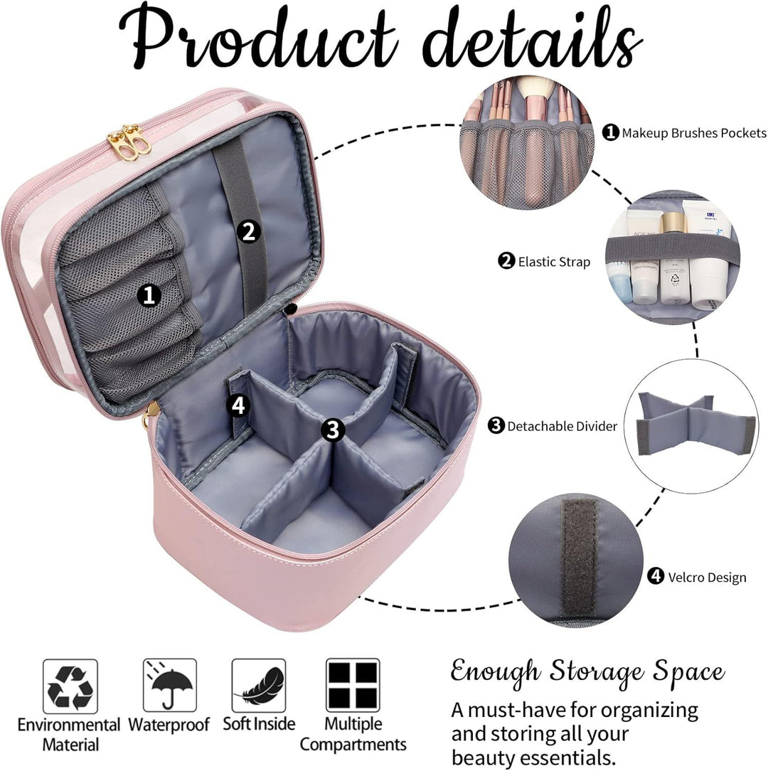 Cosmetic Organizer with Double Compartment Kalsten