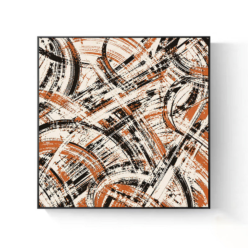 Abstract Brushstroke Canvas Wall Art