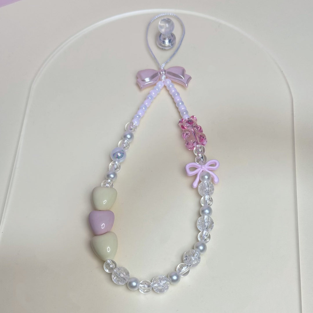 Beaded Charm Phone Strap Kalsten