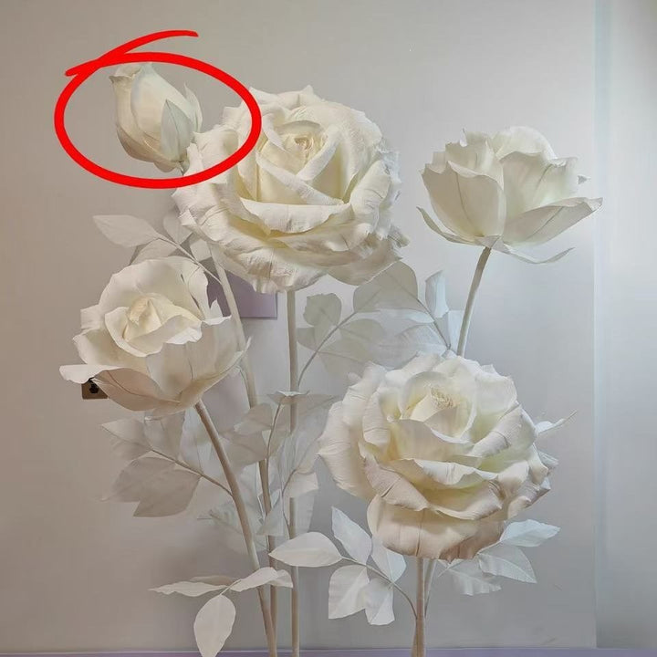 Elegant Decorative Paper Rose Arrangement