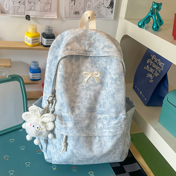 Playful Embroidered Backpack Kalsten