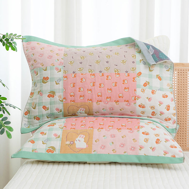 Women's cushion covers with cheerful patchwork design Kalsten